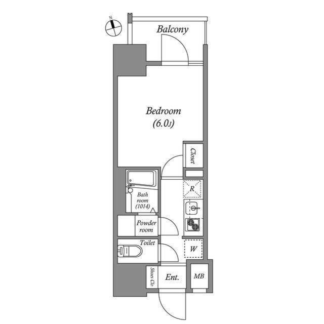 エスタート品川南大井（1116） 間取り図画像
