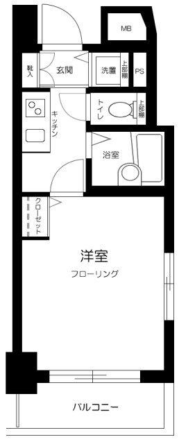 フェニックス芝浦ベイフォート 間取り図画像
