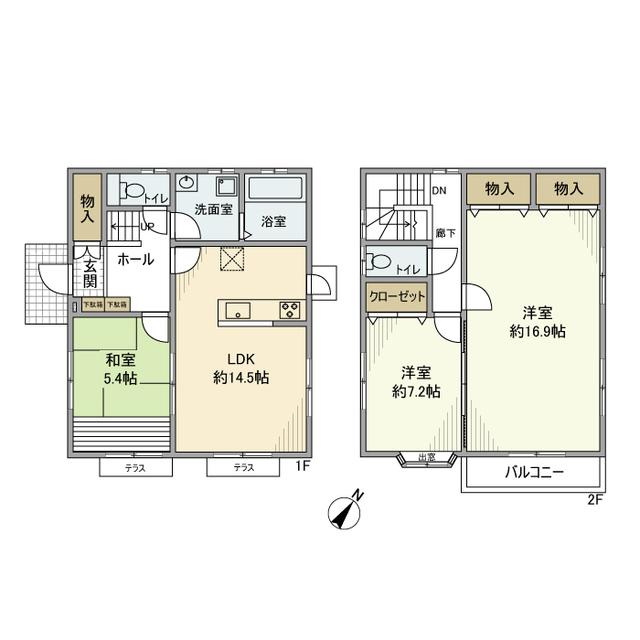 高野台戸建（1） 間取り図画像