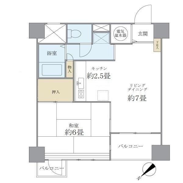 グランドメゾン田町（616） 間取り図画像