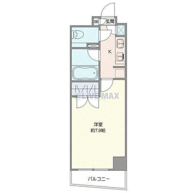 AXAS XEBEC板橋EAST（307） 間取り図画像