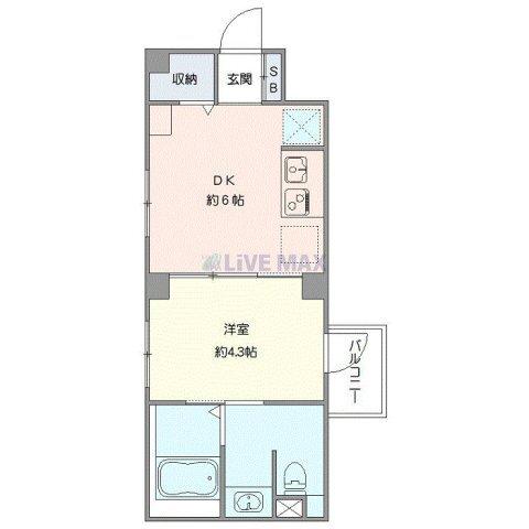 ウィロー板橋本町（304） 間取り図画像