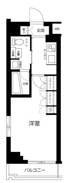 AXAS西馬込アジールコート 間取り図画像