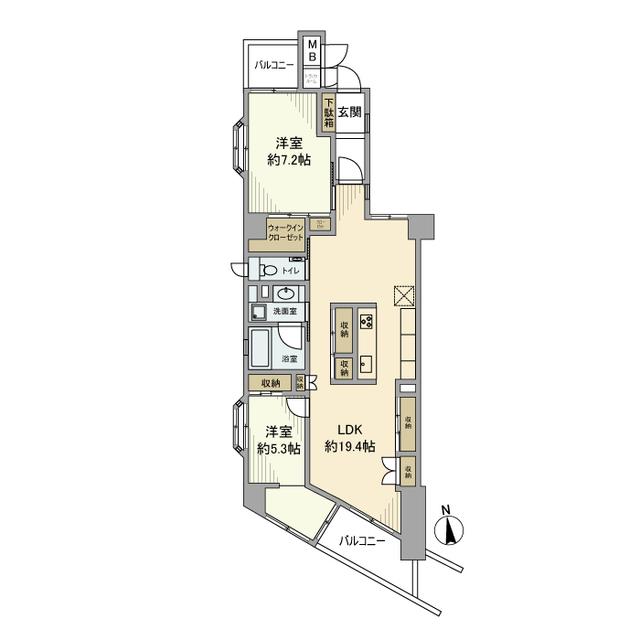 ガーデンホーム大森（901） 間取り図画像