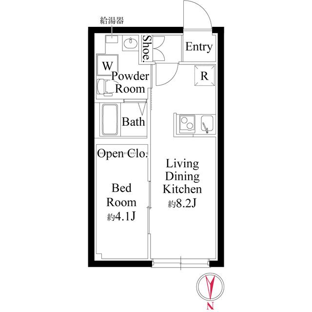 センプリーチェ西日暮里（0101） 間取り図画像