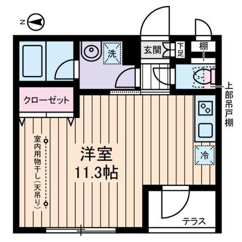 サン・ルミエール（0102） 間取り図画像