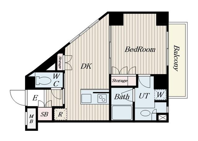 文京区小石川マンション 間取り図画像