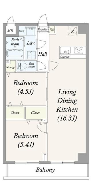アルファコート町屋 間取り図画像