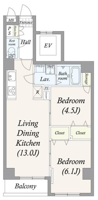 アルファコート町屋（501） 間取り図画像