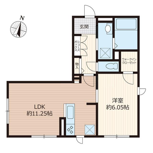 ウィスタリア小竹向原（102） 間取り図画像