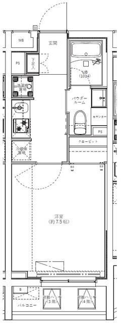 GENOVIA学芸大学（0407） 間取り図画像