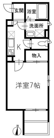 アムパルク羽根木（103） 間取り図画像