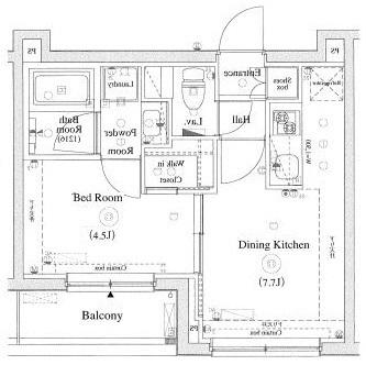 DIPS上北沢 North Villa（502） 間取り図画像