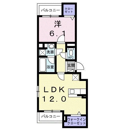 ＣＲＥＶＡＮＣＥ亀戸ＮＯＲＴＨ（302） 間取り図画像