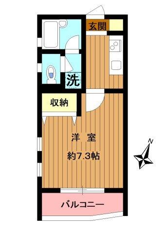 ソレーユクレスト田園調布 間取り図画像