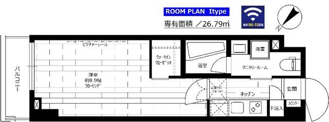 ステージグランデ千歳烏山アジールコート 間取り図画像