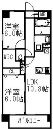 プライムアーバン千駄木（401） 間取り図画像