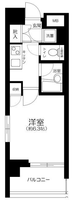 パレステュディオ芝浦シティ 間取り図画像