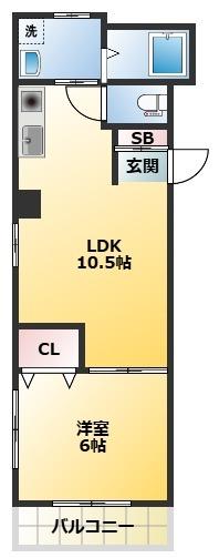 ベルコーポ早稲田（202） 間取り図画像
