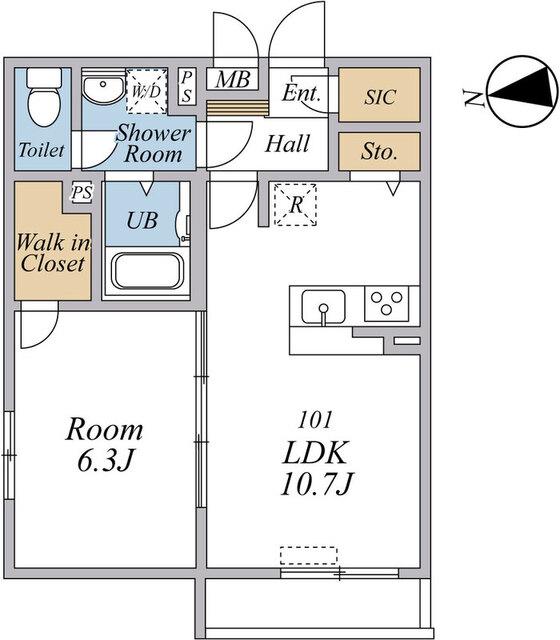 リブリ・三園 間取り図画像