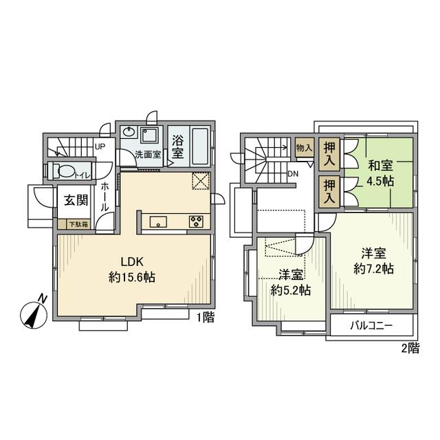 船橋戸建（1） 間取り図画像