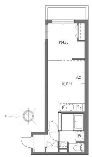 セレヌコート池袋本町（0301） 間取り図画像