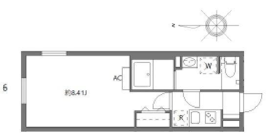セレヌコート池袋本町（0206） 間取り図画像