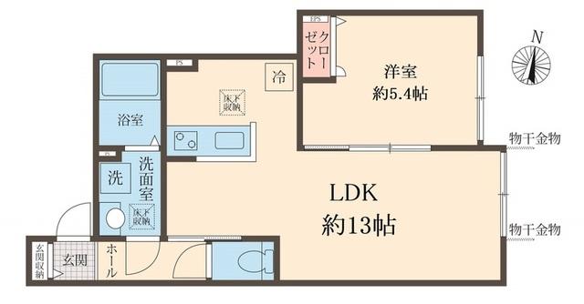 カーム　カモミール（103） 間取り図画像