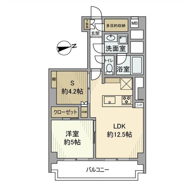 ヴィラロイヤル文京西片（403） 間取り図画像