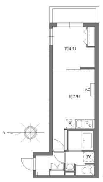 セレヌコート池袋本町（0401） 間取り図画像