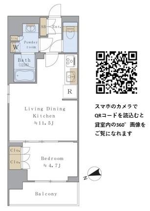 Ｂｒｉｌｌｉａ　ｉｓｔ　駒込（503） 間取り図画像