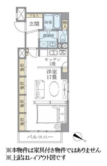 シティハイツ根津（302） 間取り図画像