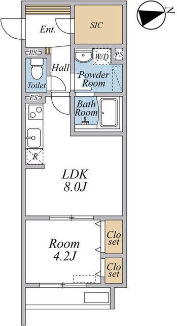 リブリ・志村三丁目（301） 間取り図画像
