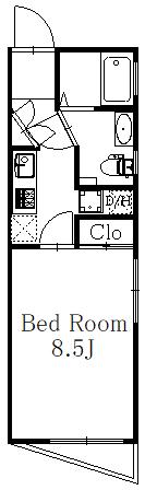 VERT COURT OGIKUBO EAST（301） 間取り図画像