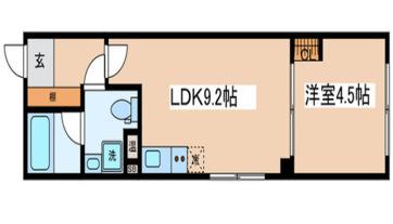 板橋区南常盤台マンション 間取り図画像