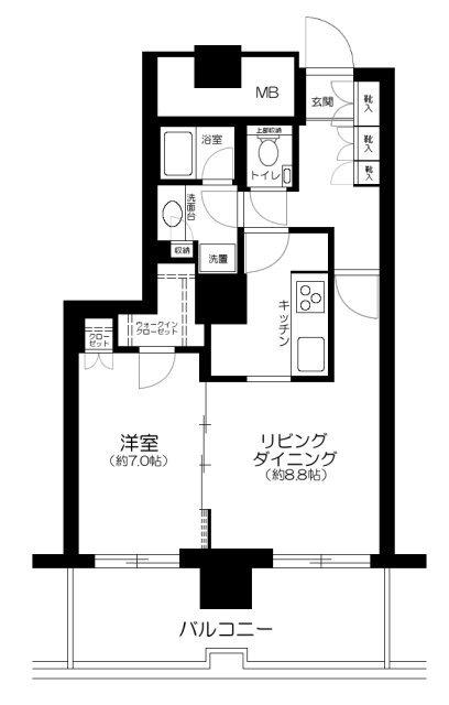 イーストコモンズ清澄白河セントラルタワー 間取り図画像