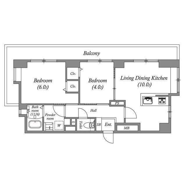 レジデンス池袋要町（0501） 間取り図画像