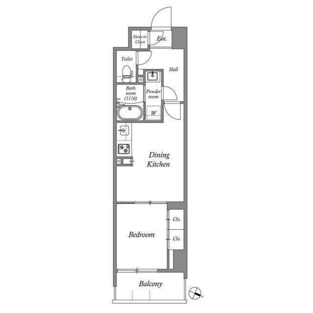スプランディッド西日暮里（0505） 間取り図画像