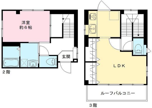 グレース江古田（202号室） 間取り図画像