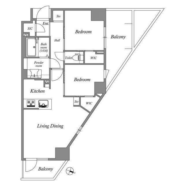 スプランディッド西日暮里（0511） 間取り図画像