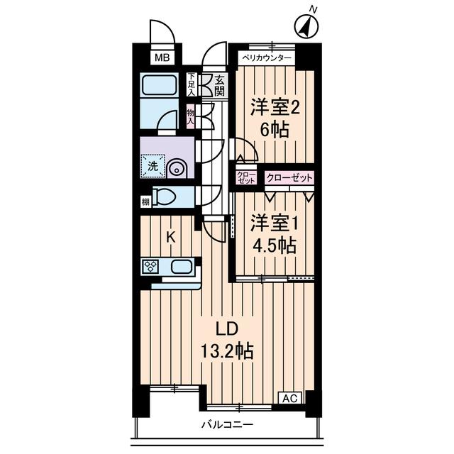 ラ・ポーム（0502） 間取り図画像