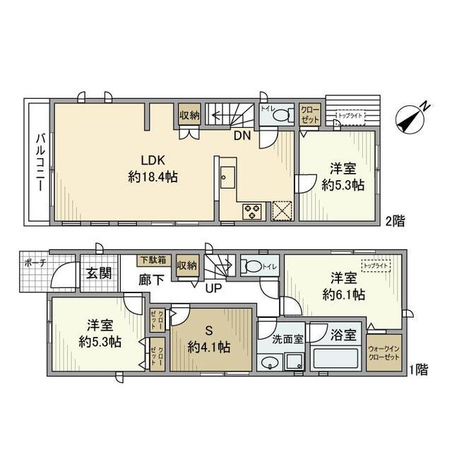 和泉戸建（1） 間取り図画像