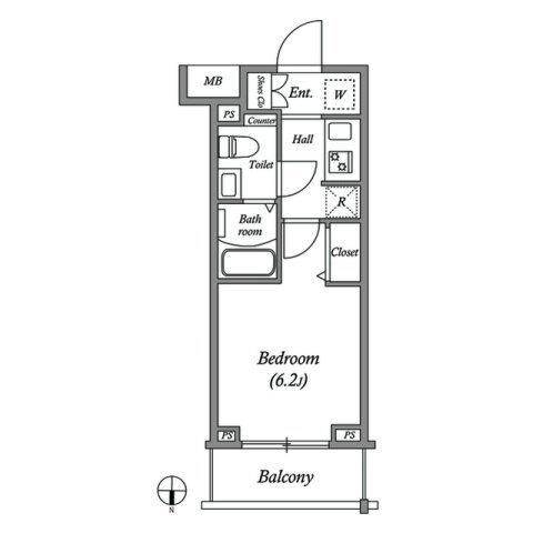 ＧＥＮＯＶＩＡ大崎ｓｋｙｇａｒｄｅｎ（0406） 間取り図画像