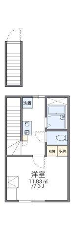 レオパレスＨＡＰＰＩＮＥＳＳ大森Ⅱ（208） 間取り図画像