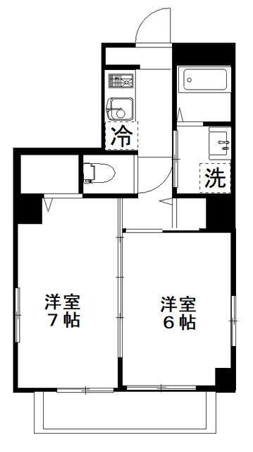 台東区三ノ輪マンション 間取り図画像