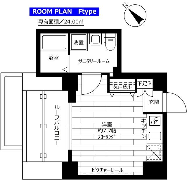 ステージファースト神楽坂 間取り図画像