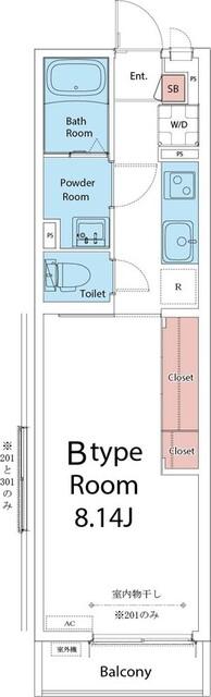 リブリ・三軒茶屋 間取り図画像