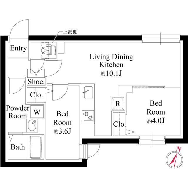 エルファーロ西新宿五丁目Ⅲ（0203） 間取り図画像