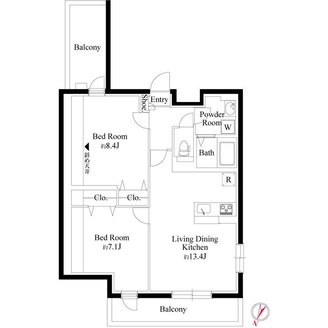プレアス中野（0501） 間取り図画像