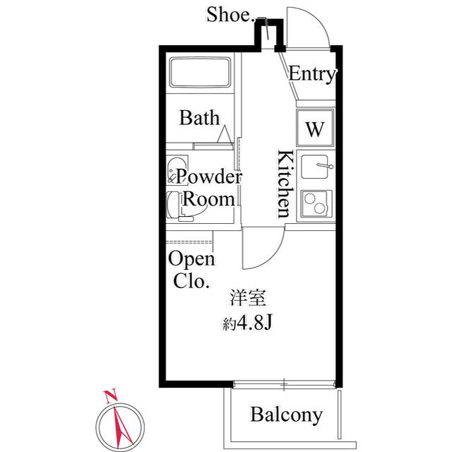 コート池尻大橋（0302） 間取り図画像